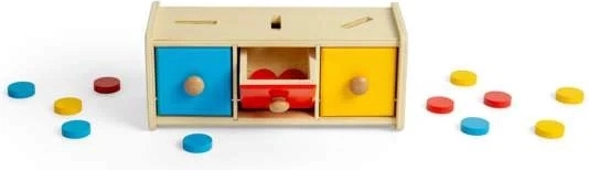 Bigjigs Toys színek szerinti válogató doboz