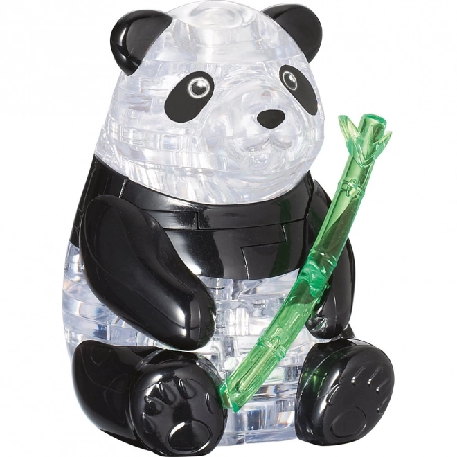3D kristály panda puzzle 42 darabos
