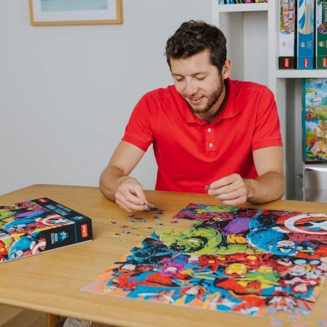 Marvel hősök puzzle 1000 darabos prémium minőség