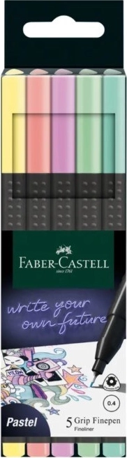 Faber-Castell Grip Pasztell Filctoll Készlet - 20 Szín