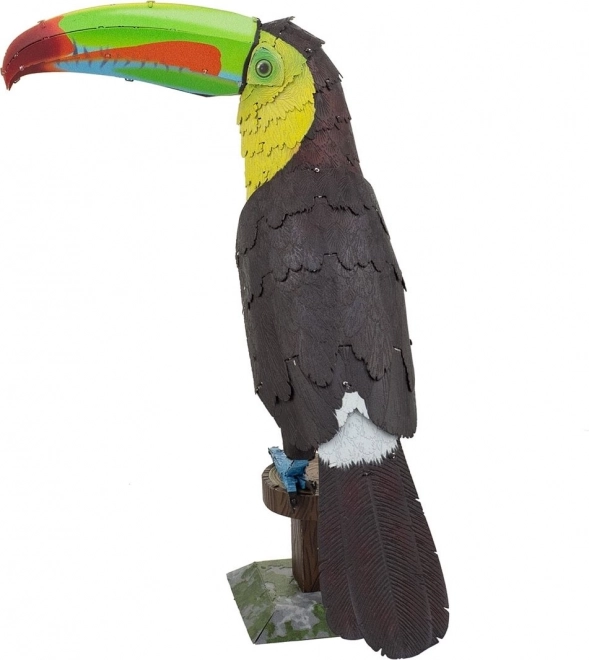 Fém 3D puzzle Tukán rövidcsőrűre