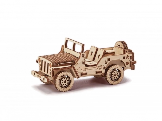 3D fa puzzle Jeep