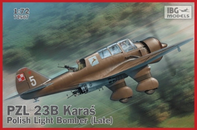 Pzl.23b karaś makett