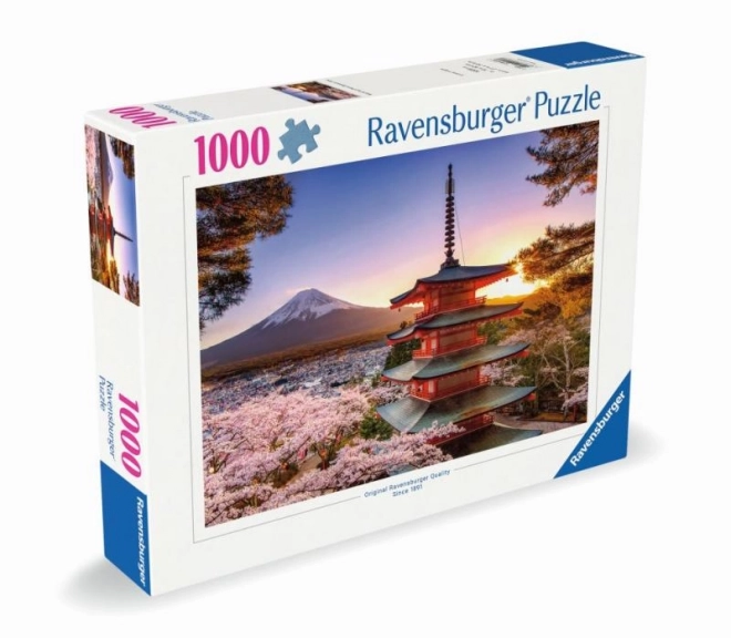 Ravensburger japán cseresznyevirág puzzle 1000 darabos