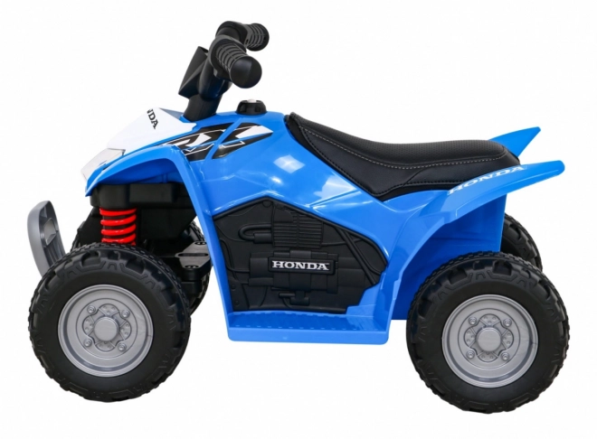 quad honda 250x trx akkumulátoros kék led világítással és műbőrszékkel