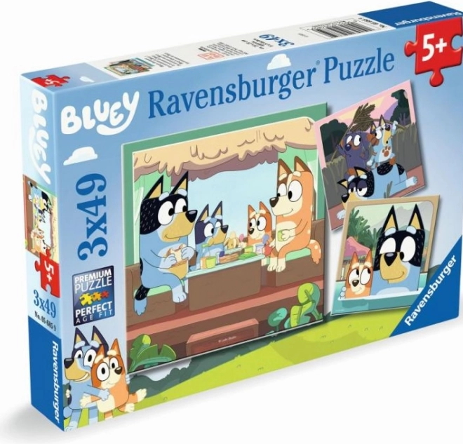 Puzzle Bluey 3x49 darab