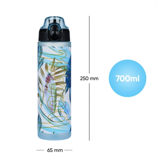 Baagl tritan ivópalack levelek mintával, 700 ml