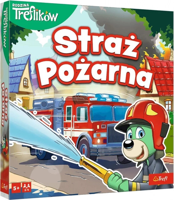 Treflik család tűzoltók – kooperatív társasjáték Trefl