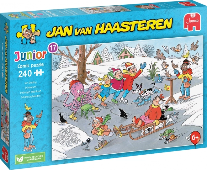 Jumbo puzzle JvH junior: Korcsolyázás