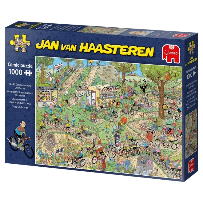 Jumbo puzzle - világkupás kerékpárverseny 1000 darab