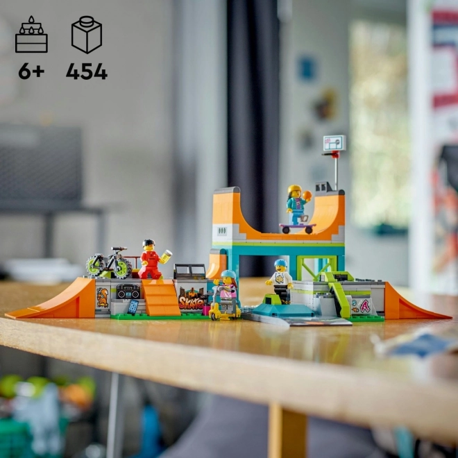 Lego City utcai skatepark