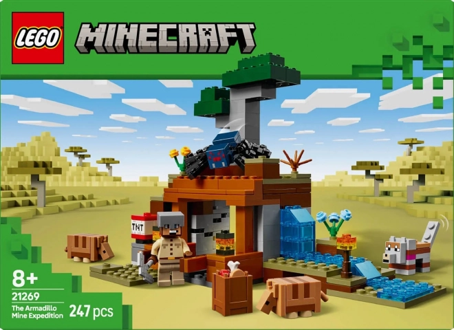 Lego Minecraft Felfedezés a Pancélozott Bányában