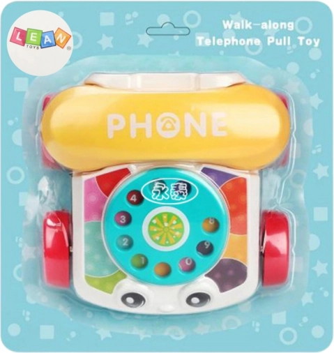 Interaktív húzható telefon gyerekeknek