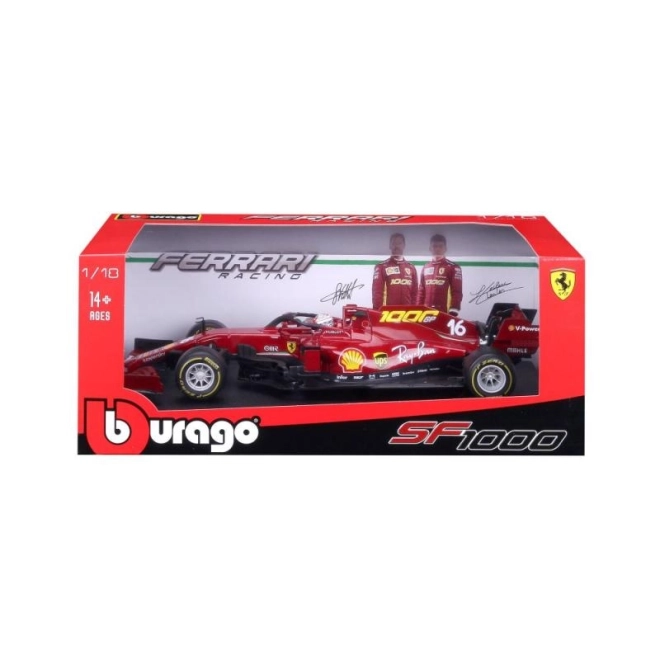 Bburago Ferrari F1 2020 - Charles LeClerc Modellszobor