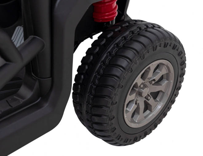 Auto Pick-Up Speed 900 pro gyerekek Zöld + 4x4 meghajtás + mozgatható pumpa + csomagtér + távirányítás + lapát + LED audio