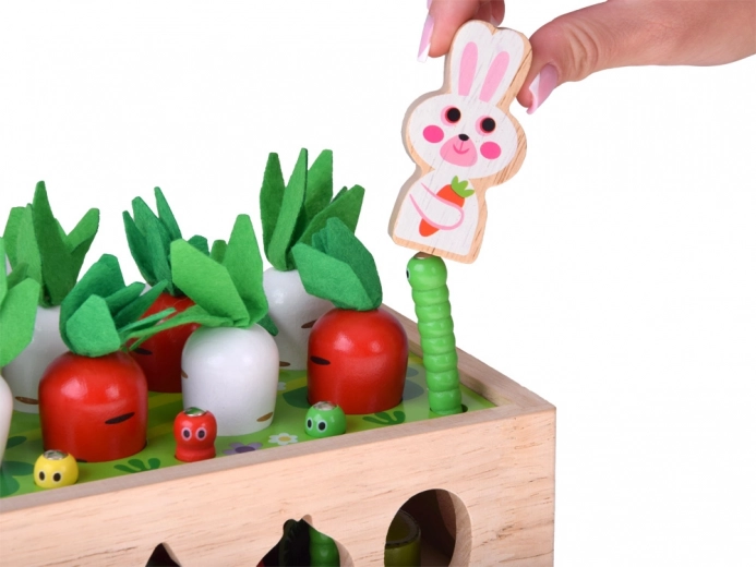 Mágneses kukacfogás nyuszival