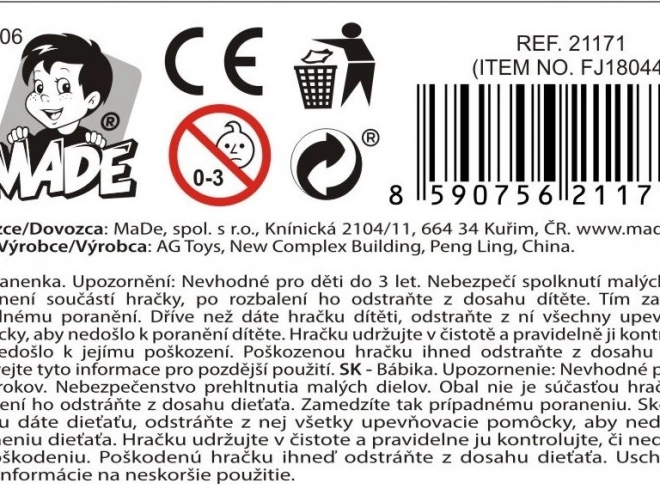 Gyönyörű baba 45 cm lányoknak