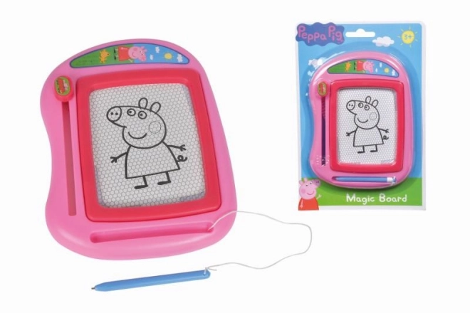 Peppa malacka mágneses rajztábla