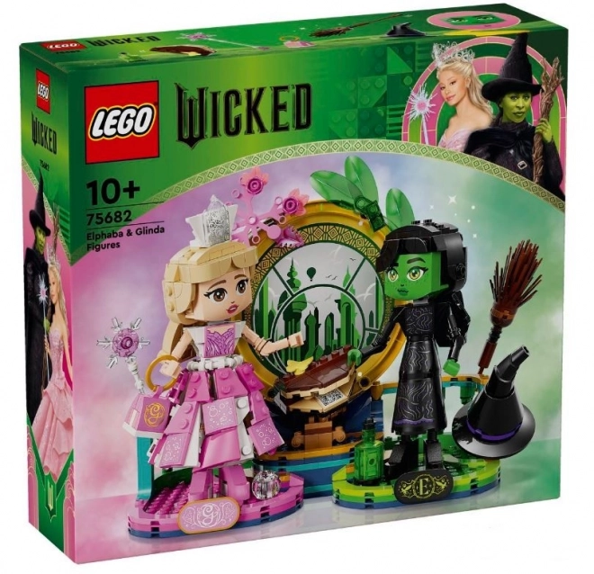 Elphaba és Glinda LEGO figurák