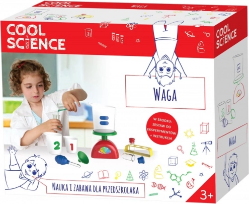 Cool Science oktatási készlet gyerekeknek mérleggel