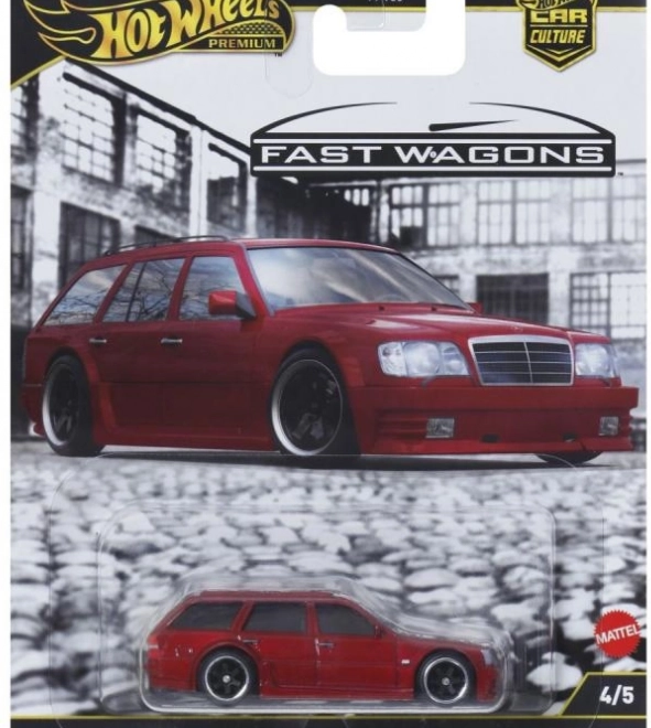 Prémium Modell Hot Wheels Mercedes-Benz AMG E-36 Estate