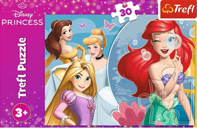 Gyönyörű nap Disney hercegnők puzzlek 30 darabos