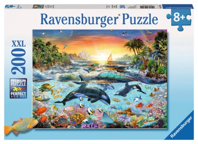 Velryba-öböl XXL puzzle 200 darabos