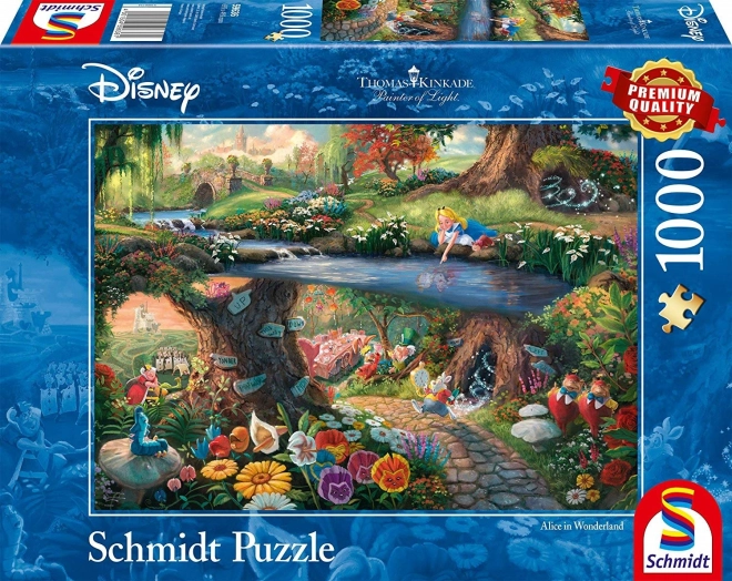 Schmidt puzzle Aliz a csodák földjén 1000 darabos