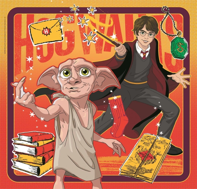 Harry Potter 3x48 darabos puzzle