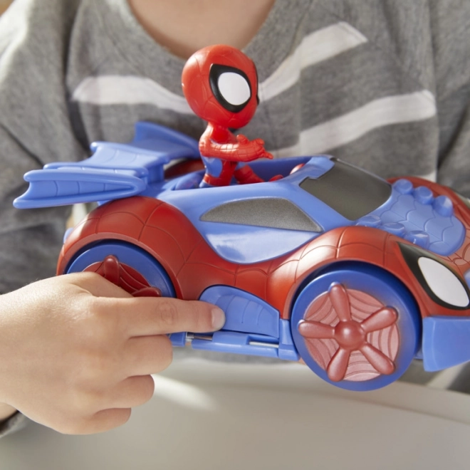 Spider-Man átváltoztatható járművek és figurák