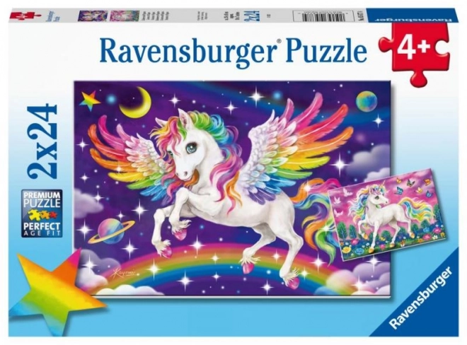 Unikornis és Pégász puzzle – Ravensburger