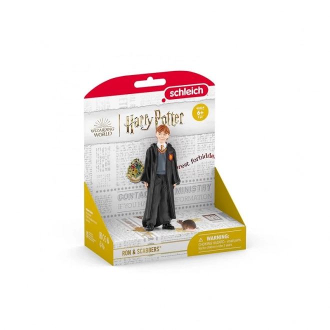 Ron Weasley és Fuss-Fuss figura készlet