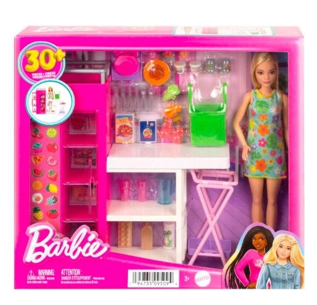 Barbie konyhai kamra babaszett