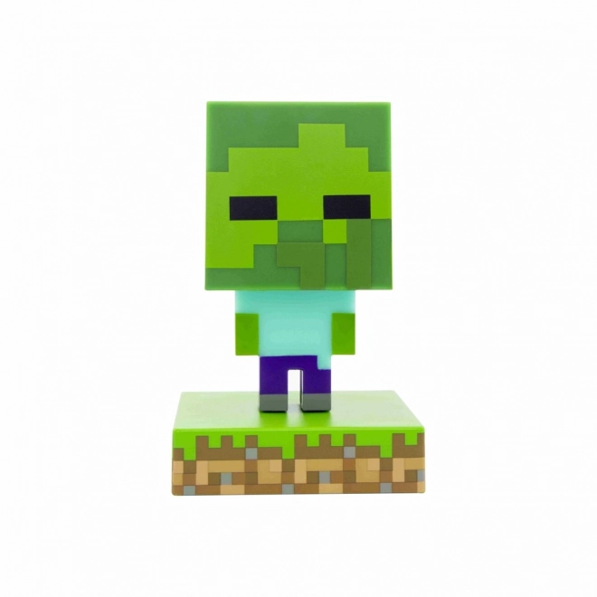 Minecraft világító zombi figura