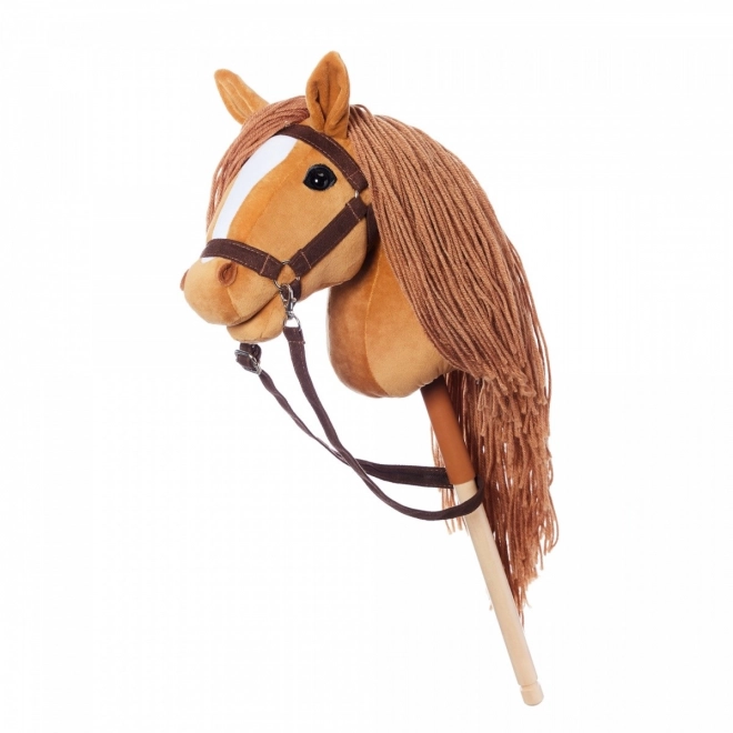 Fahobby ló rudazaton - Hobby Horse HOPPIHORSE Kásztanbarna