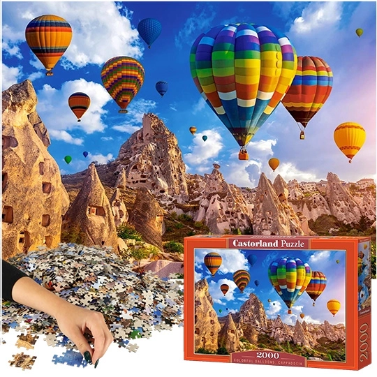 Színes Lufik, Kappadókia – 2000 Darabos Puzzle