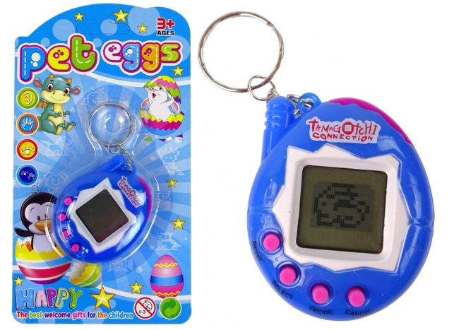 Elektronikus Tamagotchi állatka - Kék