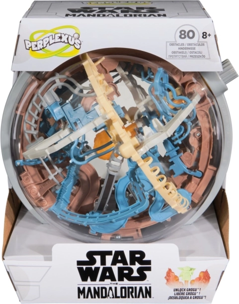 Perplexus Star Wars Mandalorian 3D fejtörő – gömb talapzaton