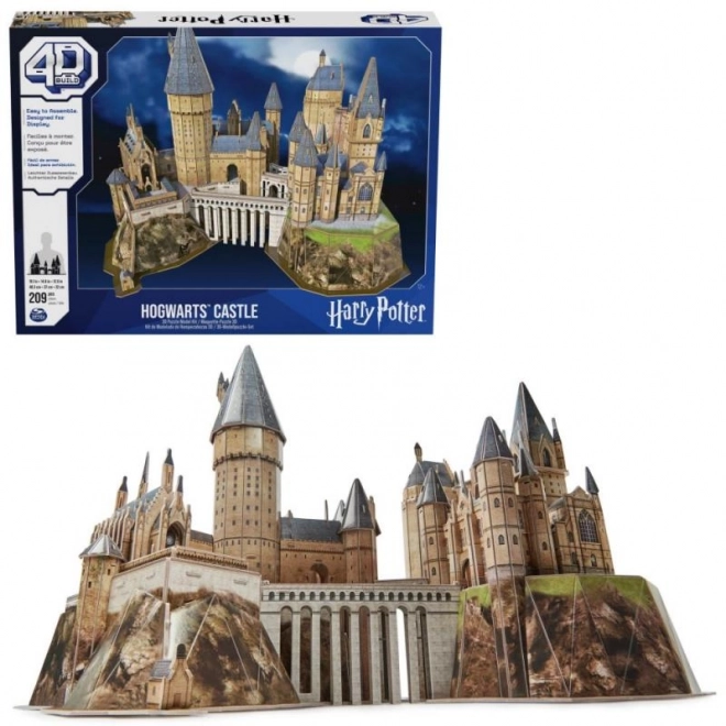 Harry Potter Roxfort Kastély 4D Puzzle