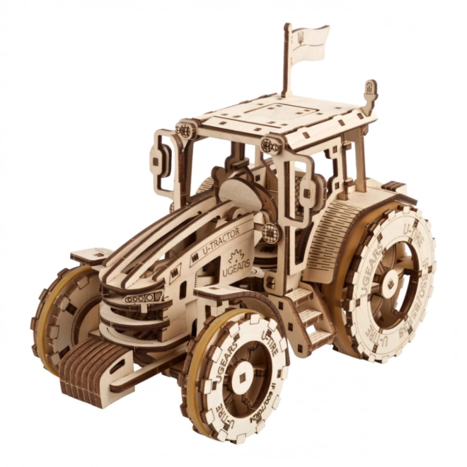 Ugears 3D mechanikus fa puzzle traktor