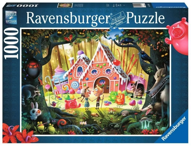 Ravensburger Jancsi és Juliska puzzle 1000 darabos