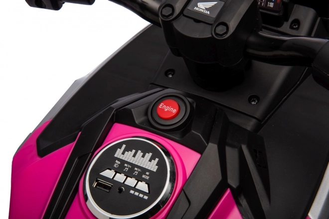 Honda NC750X rózsaszín motorkerékpár