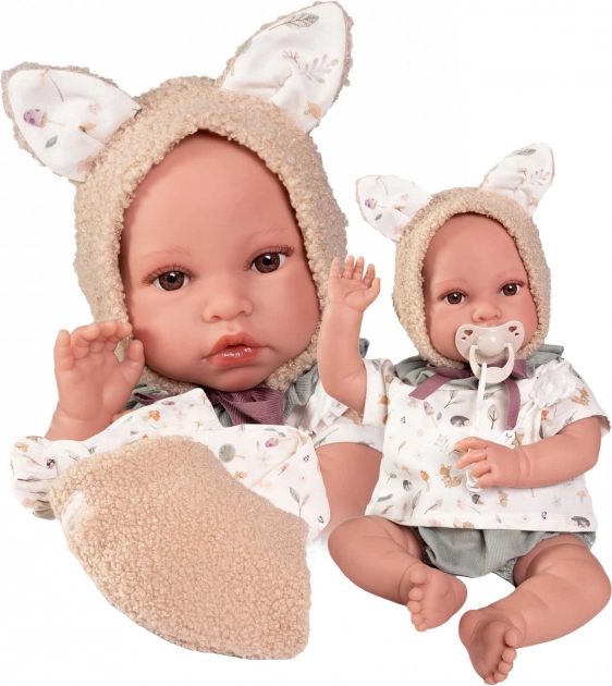 Realisztikus baba csecsemő puha testtel - 42 cm