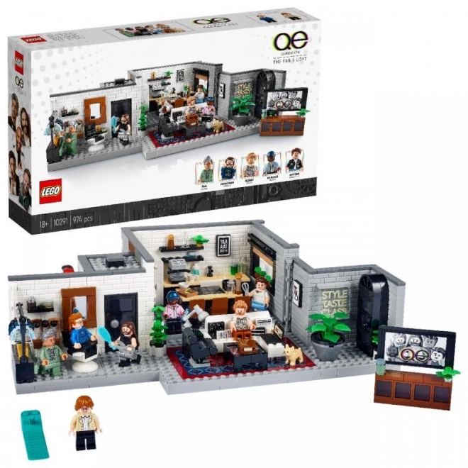 LEGO Queer Eye Öt Fős Lakás Építőkészlet