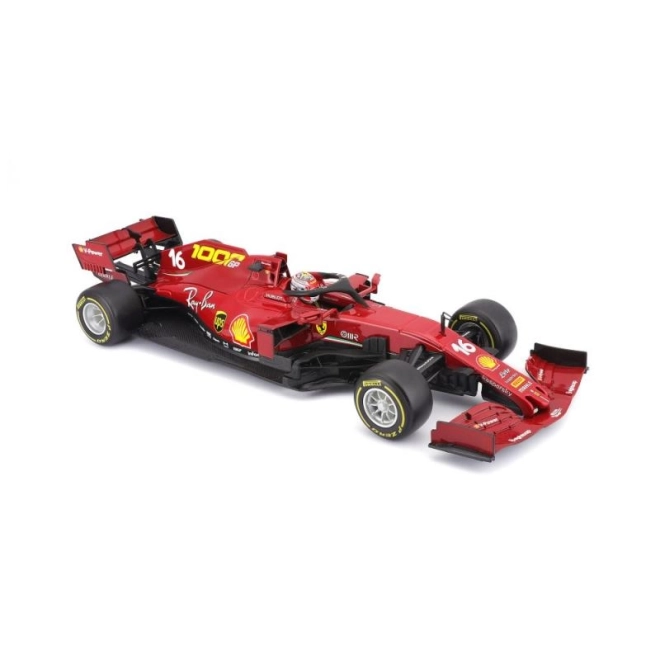 Bburago Ferrari F1 2020 - Charles LeClerc Modellszobor