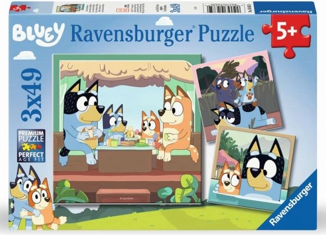 Puzzle Bluey 3x49 darab