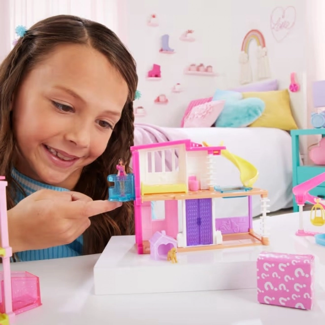 Barbie Mini Barbieland házikó és baba