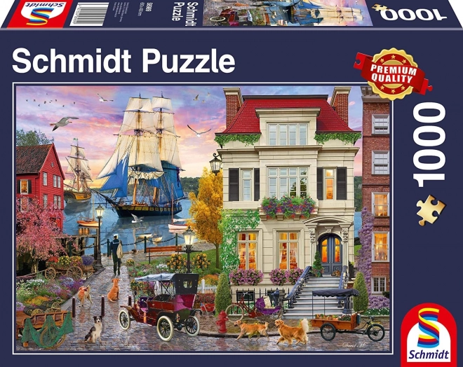 Schmidt kikötői hajó puzzle 1000 darabos