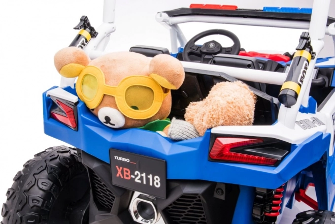 Gyermek rendőrségi akkumulátoros jármű 4x4 Buggy XB-2118