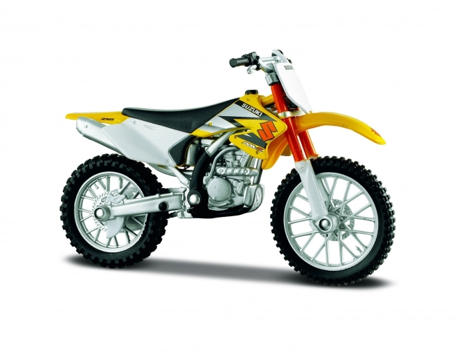 Suzuki RM-Z250 motorbicikli makett 1:18 méretarányban